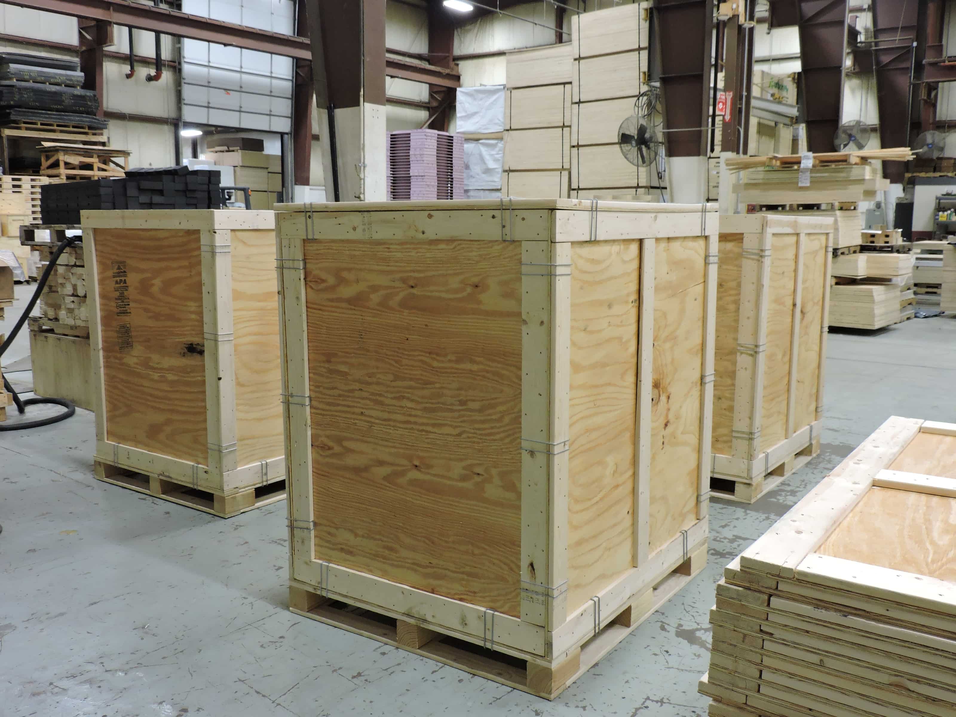Collapsible Wood Shipping Crates